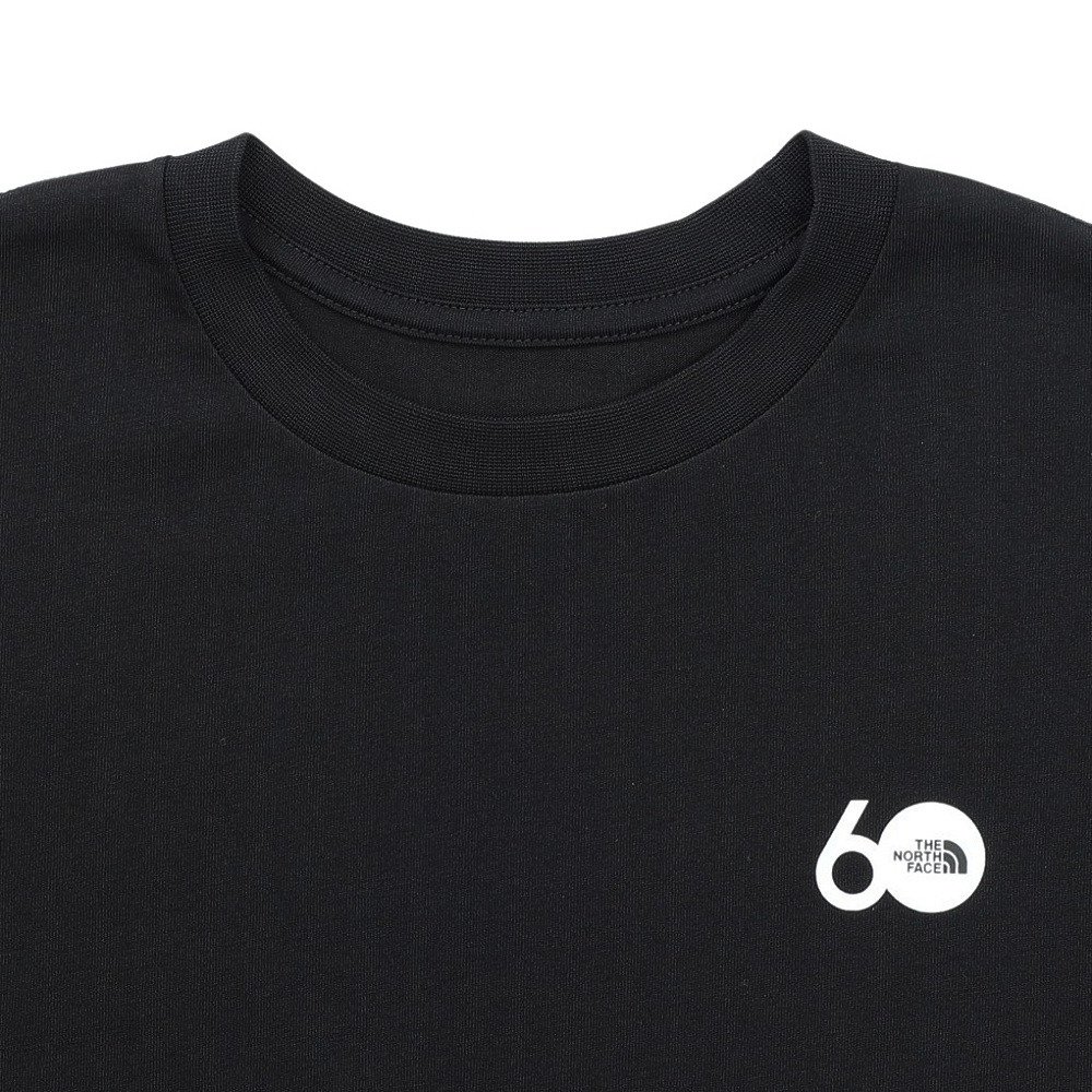 ジュニア ショートスリーブ 60th グラフィックロゴTシャツ NTJ82660 K 3