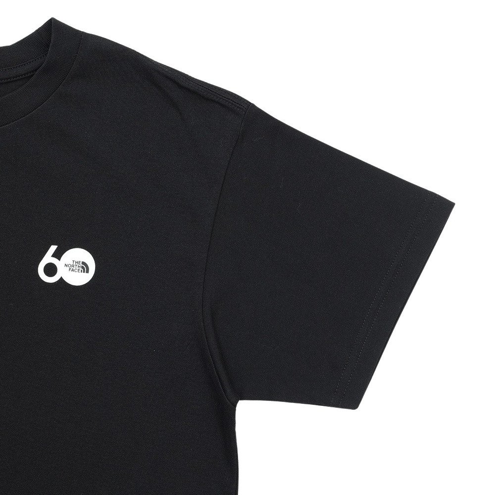 ジュニア ショートスリーブ 60th グラフィックロゴTシャツ NTJ82660 K 4