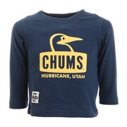 チャムス(CHUMS)(キッズ)キッズ ブービーフェイスロングスリーブTシャツ CH21-1043-N001-03