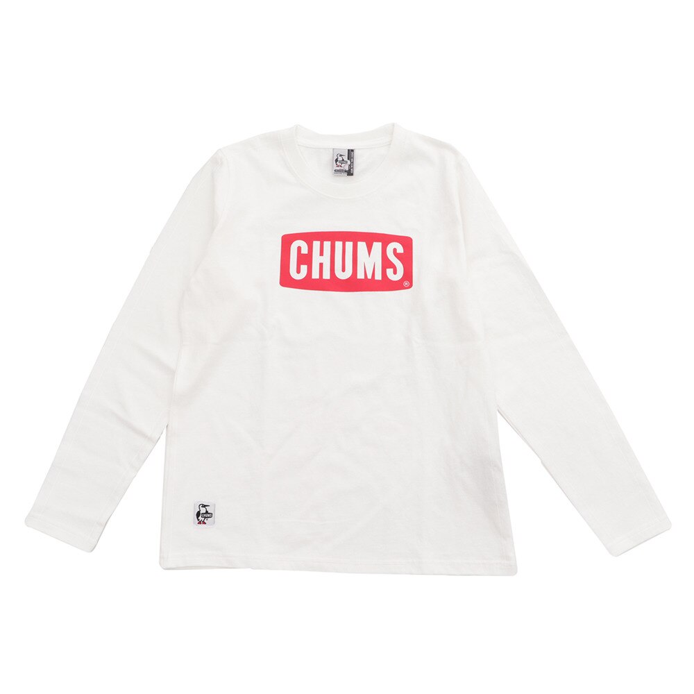  tシャツ ロゴロングスリーブtシャツ CH11-1320 White 
