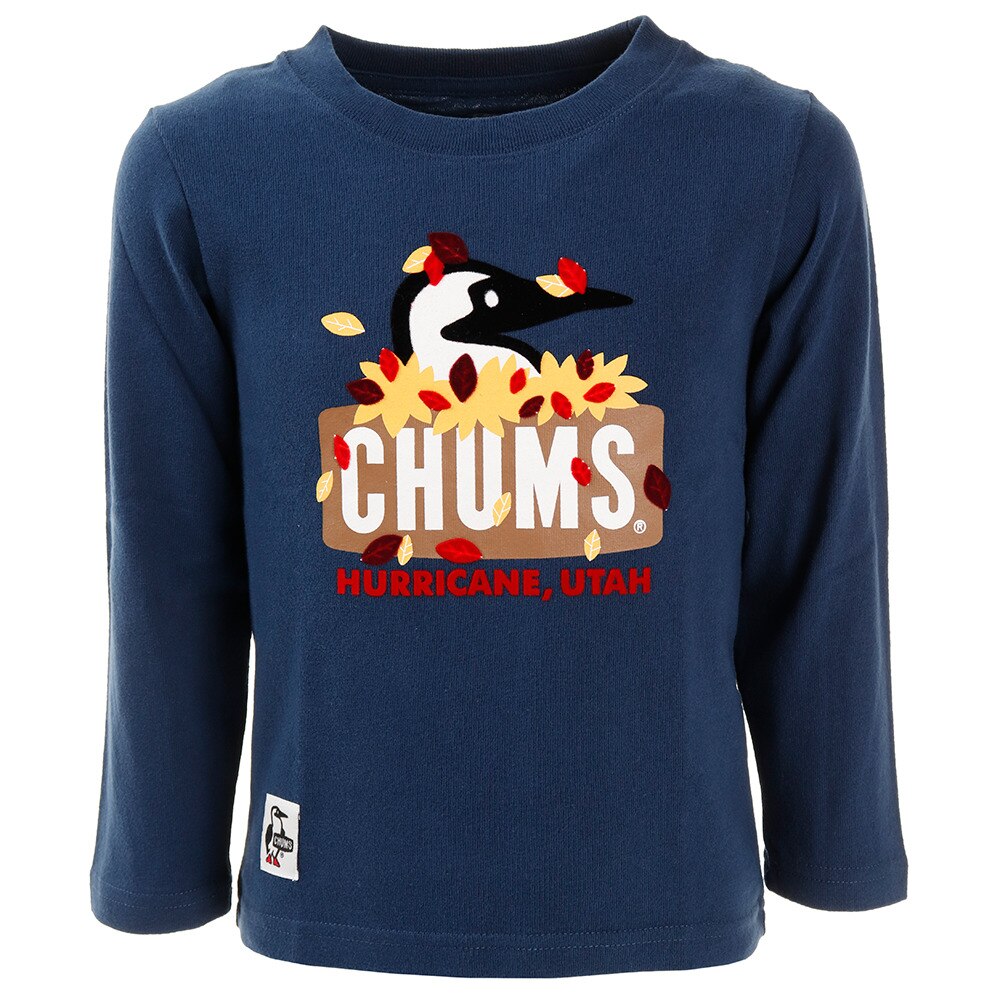 Tシャツ キッズ フォールンリーブス ブービー長袖tシャツ Ch21 1114 N001 チャムス エルブレス