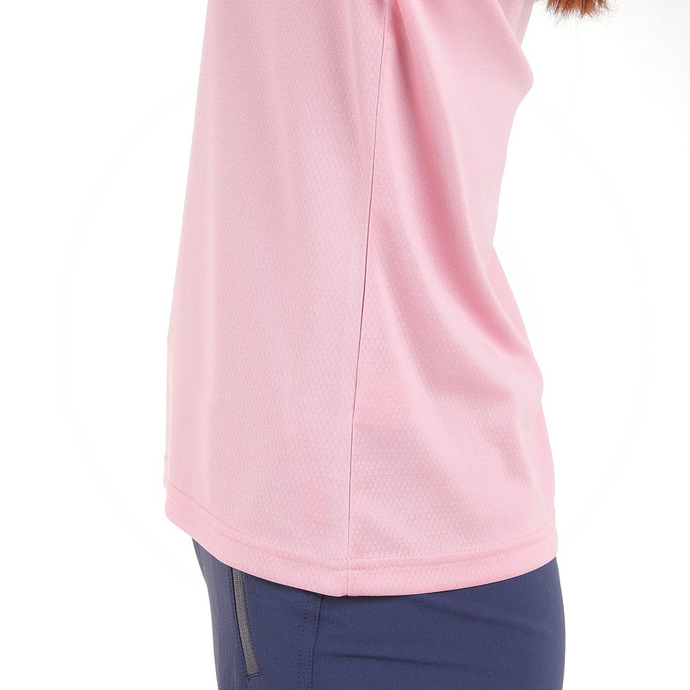 マーモット（Marmot）（レディース）長袖Tシャツ ロンT フラワーズロゴ TOWTJB92XB SKR ピンク トップス ロゴT サイズS～LL