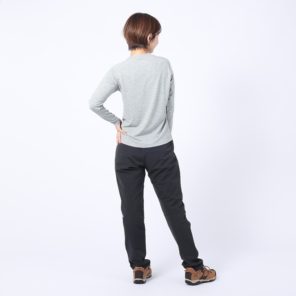 ロジャーエーガー（ROGER EGGER）（レディース）長袖Tシャツ ロンT VIATEXスムース RE2SUK562011GRY グレー