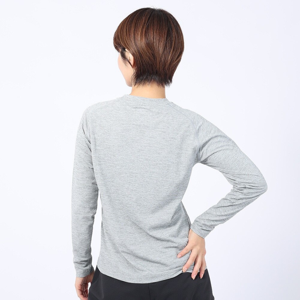 ロジャーエーガー（ROGER EGGER）（レディース）長袖Tシャツ ロンT VIATEXスムース RE2SUK562011GRY グレー