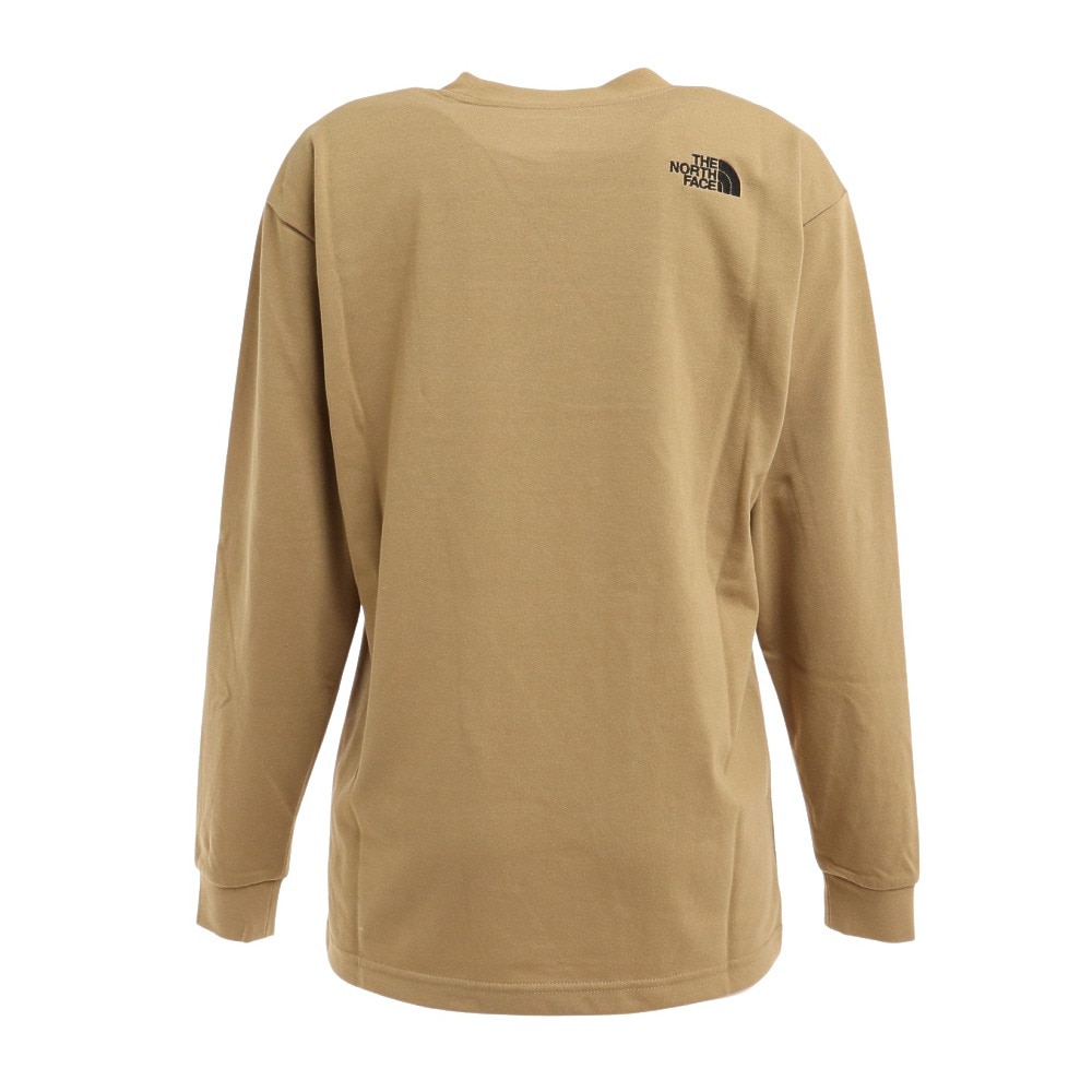 ノースフェイス 長袖 Tシャツ 150 著 ベージュ THE NORTH FACE