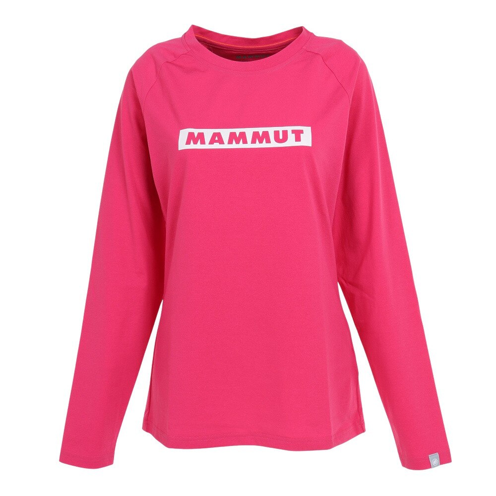 マムート（MAMMUT）（レディース）長袖Tシャツ ロンT ストレッチ 軽量 QD Logo Print 1016-01040-6352