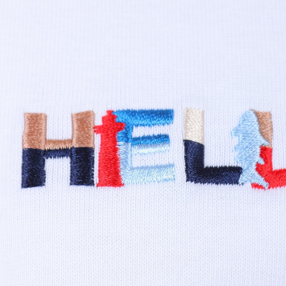 ヘリーハンセン（HELLY HANSEN）（レディース）長袖Tシャツ ロンT ロングスリーブ エンブロイダリーロゴTシャツ HE32333 CW  ホワイト トップス 春 アウトドア・キャンプ用品はエルブレス