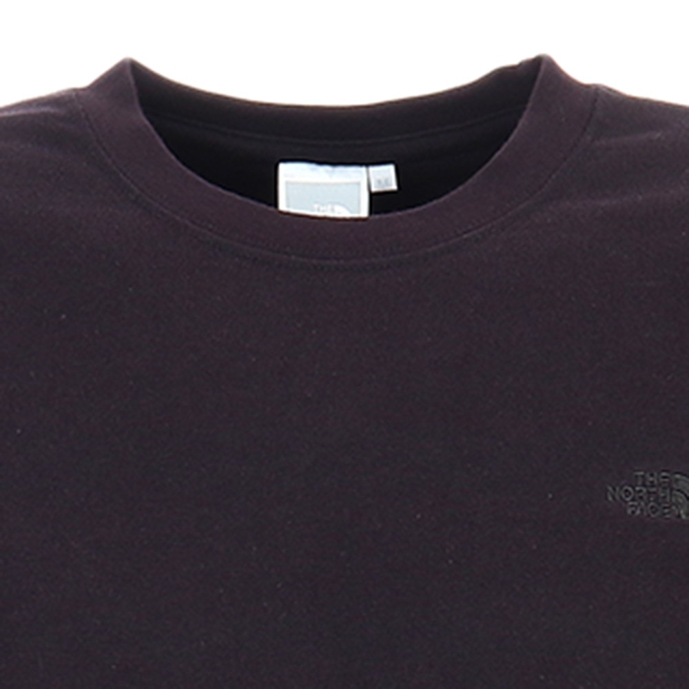 ザ・ノース・フェイス（THE NORTH FACE）（レディース）長袖Tシャツ ロンT ロングスリーブヌプシコットンティー NTW82135 K ブラック アウトドア カジュアル