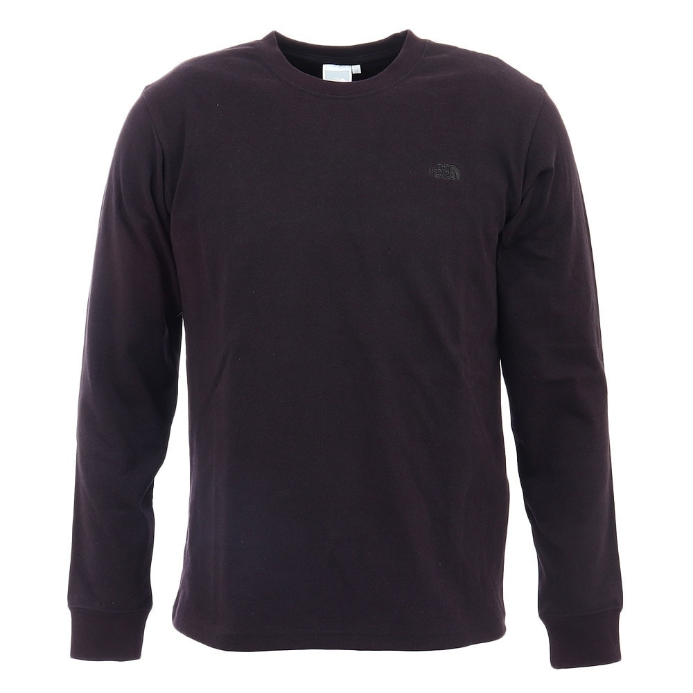 ザ・ノース・フェイス（THE NORTH FACE）（レディース）長袖Tシャツ ロンT ロングスリーブヌプシコットンティー NTW82135 K ブラック アウトドア カジュアル