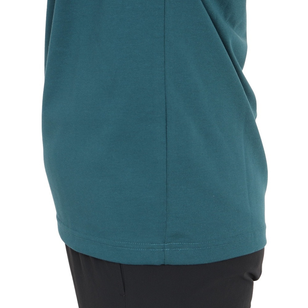 ザ・ノース・フェイス（THE NORTH FACE）（レディース）長袖Tシャツ ロンT シンプル ロゴ NT82336X AE グリーン