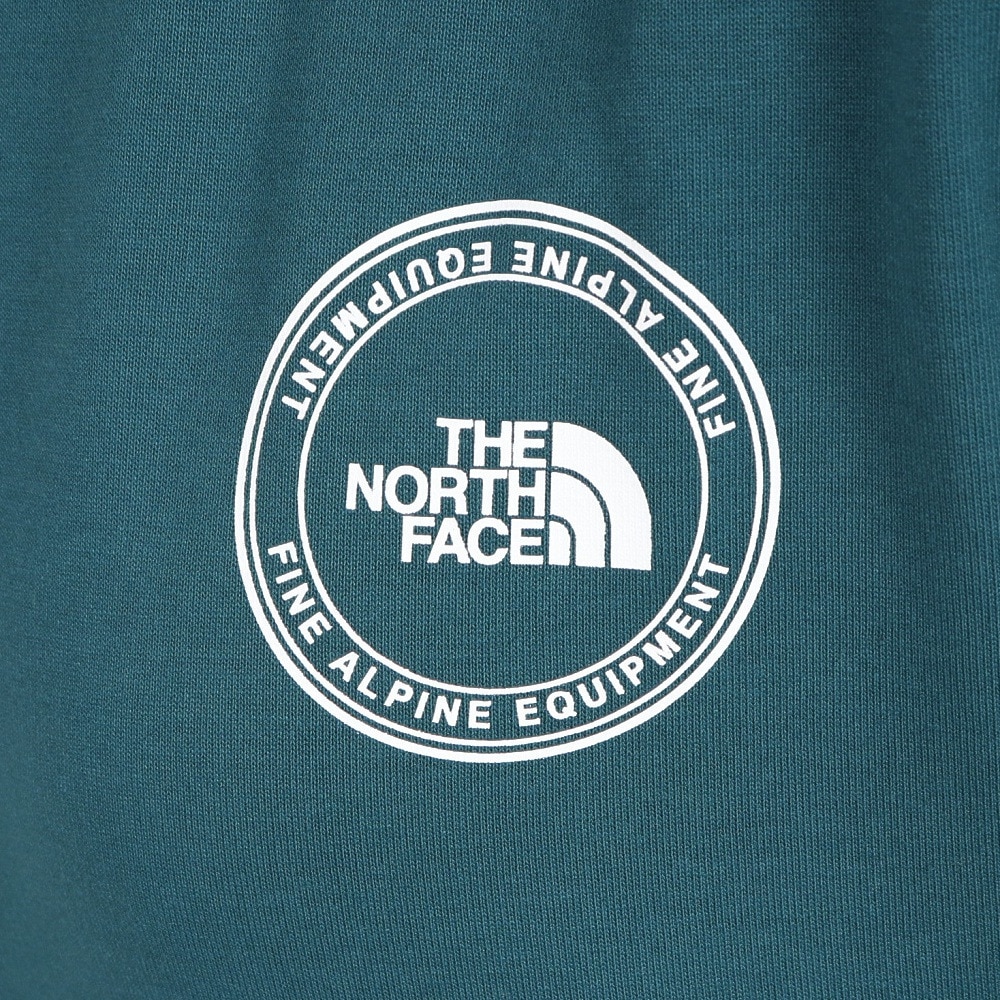ノースフェイス（THE NORTH FACE）（レディース）長袖Tシャツ ロンT シンプル ロゴ NT82336X AE グリーン
