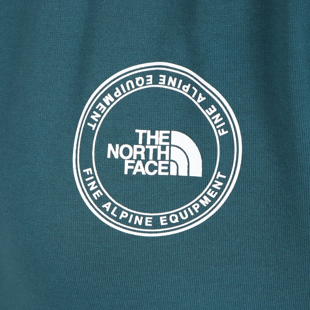 ザ・ノース・フェイス（THE NORTH FACE）（レディース）長袖Tシャツ ロンT シンプル ロゴ NT82336X AE グリーン