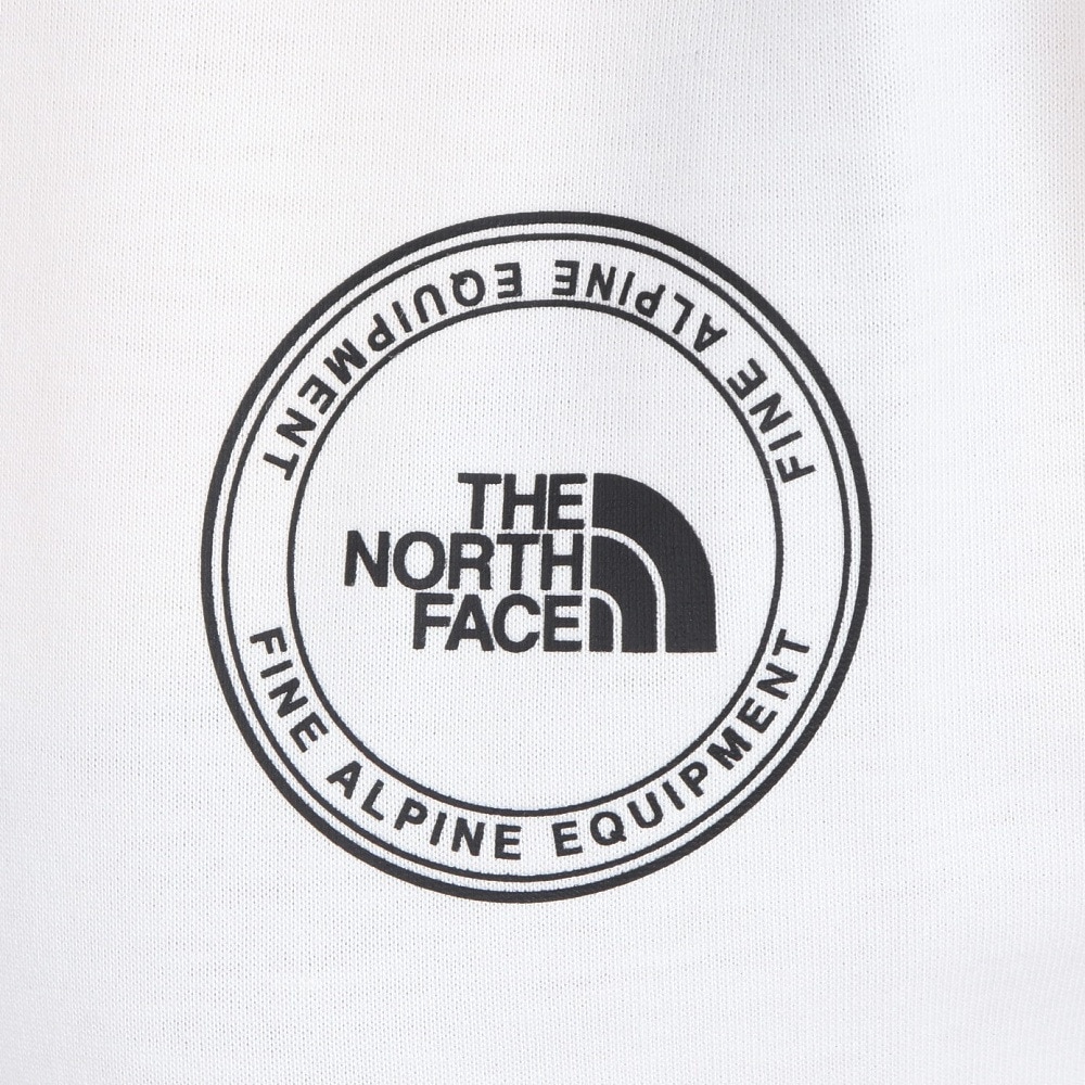 ザ・ノース・フェイス（THE NORTH FACE）（レディース）長袖Tシャツ ロンT シンプル ロゴ NT82336X W ホワイト