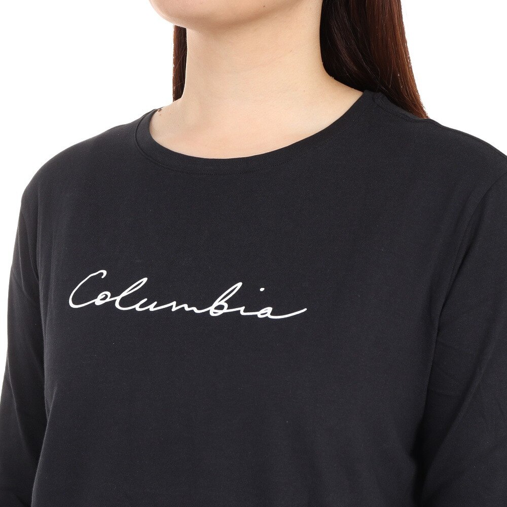 コロンビア（Columbia）（レディース）長袖Tシャツ ロンT ノースカスケード AR3552 016 ダークグレー