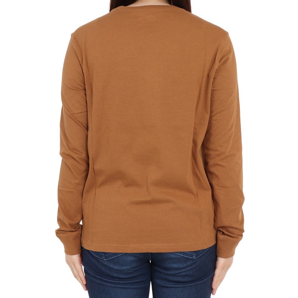 コロンビア（Columbia）（レディース）長袖Tシャツ ロンT ノースカスケード AR3552 224 ブラウン