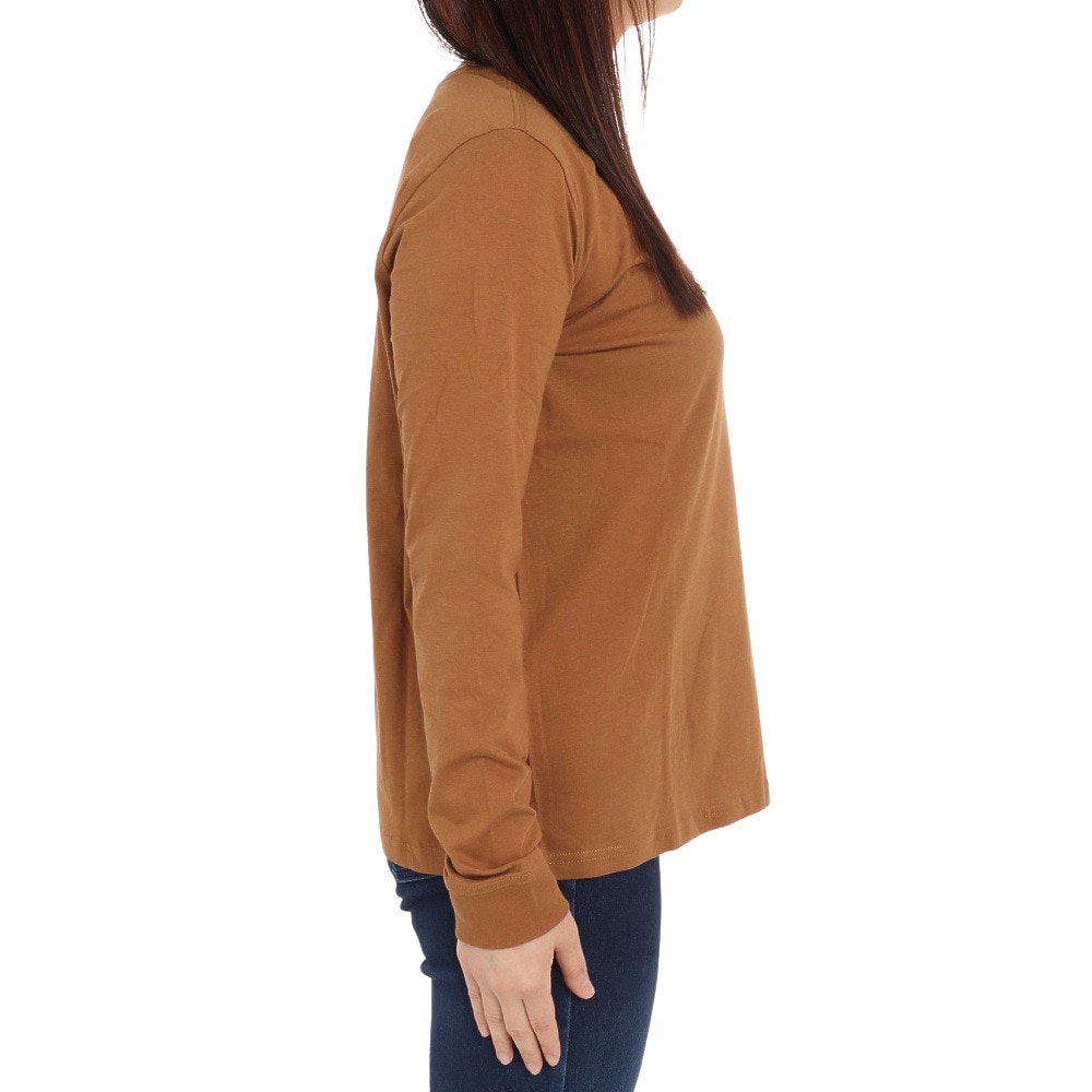コロンビア（Columbia）（レディース）長袖Tシャツ ロンT ノースカスケード AR3552 224 ブラウン