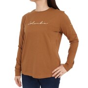 コロンビア(Columbia)(レディース)長袖Tシャツ ロンT ノースカスケード AR3552 224 ブラウン