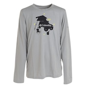 コロンビア(Columbia)(キッズ)長袖Tシャツ ロンT ラプードル パス ロングスリーブTシャツ AB0885 038