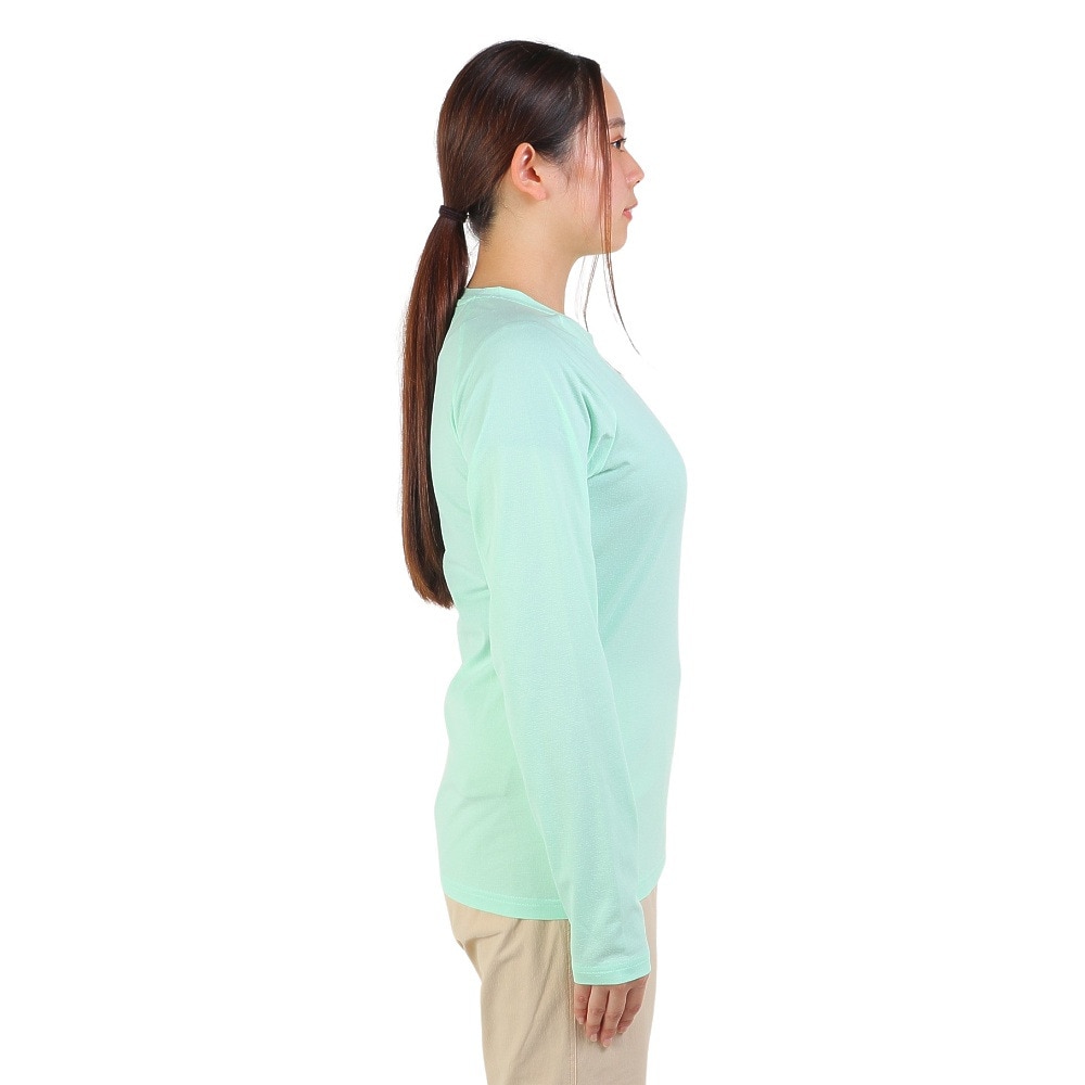 マムート（MAMMUT）（レディース）EUROサイズ 長袖 ロンT QD ロゴプリント ロングスリーブTシャツ 1016-01040-40258