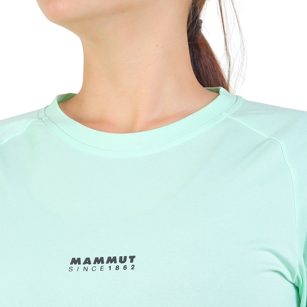 マムート（MAMMUT）（レディース）EUROサイズ 長袖 ロンT QD ロゴプリント ロングスリーブTシャツ 1016-01040-40258