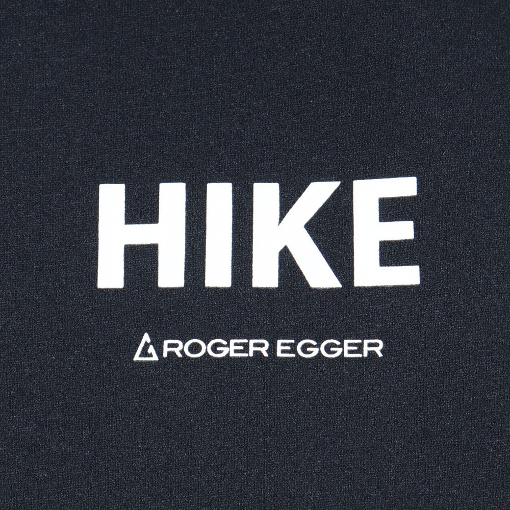 ロジャーエーガー（ROGEREGGER）（レディース）長袖Tシャツ ロンT HIKE RE23FUK5610003 BLK ブラック
