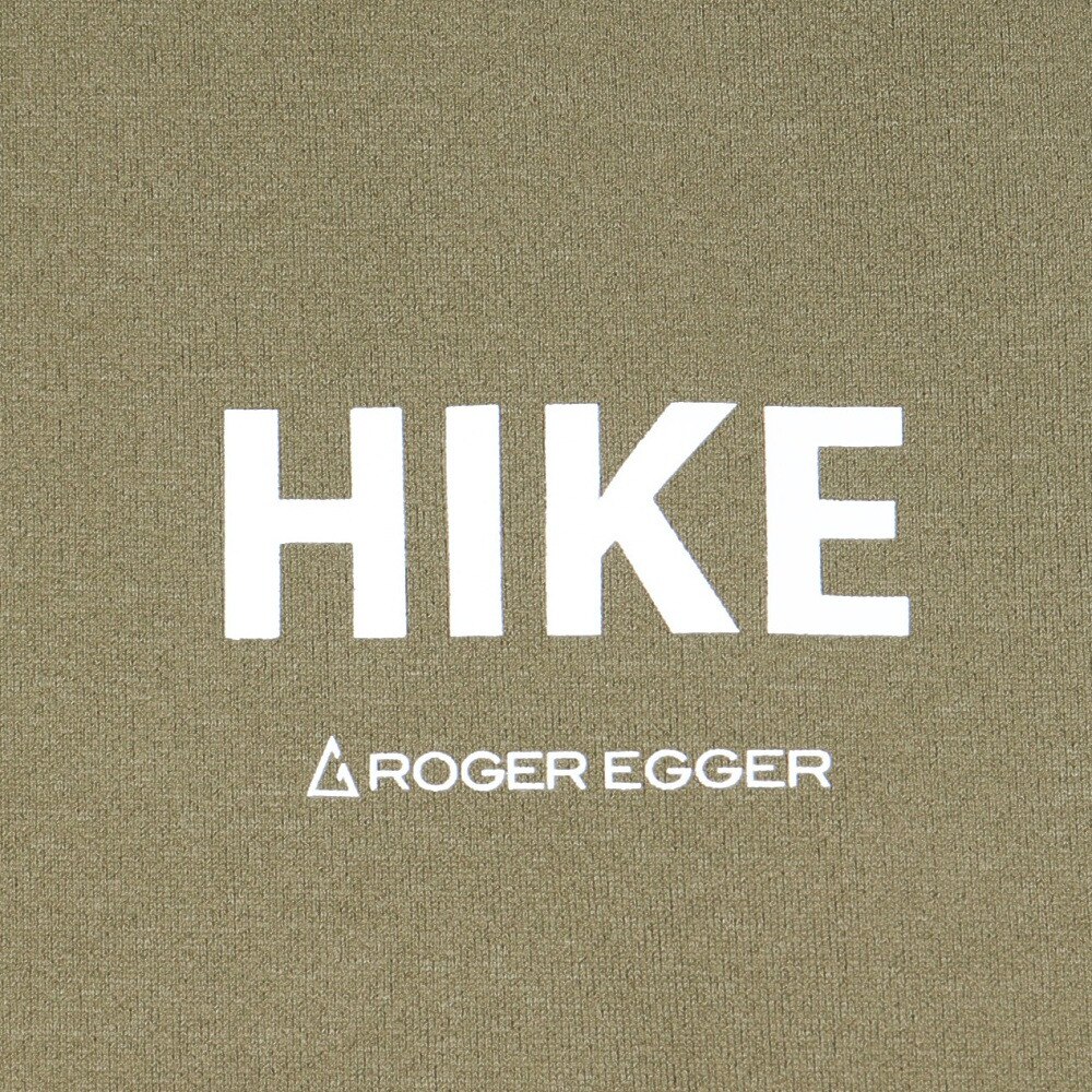 ロジャーエーガー（ROGEREGGER）（レディース）長袖Tシャツ ロンT HIKE RE23FUK5610003 OLV オリーブ