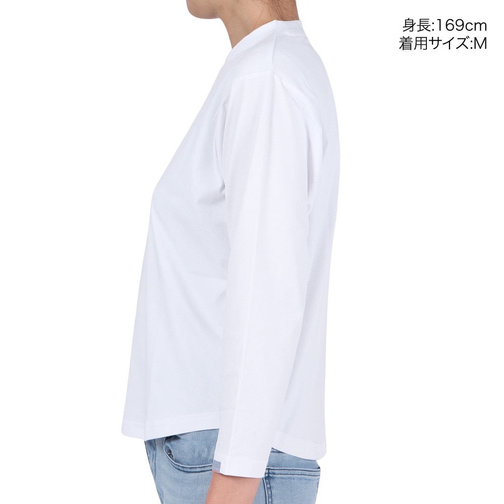 ロジャーエーガー（ROGEREGGER）（レディース）長袖Tシャツ ロンT HIKE RE23FUK5610003 WHT ホワイト