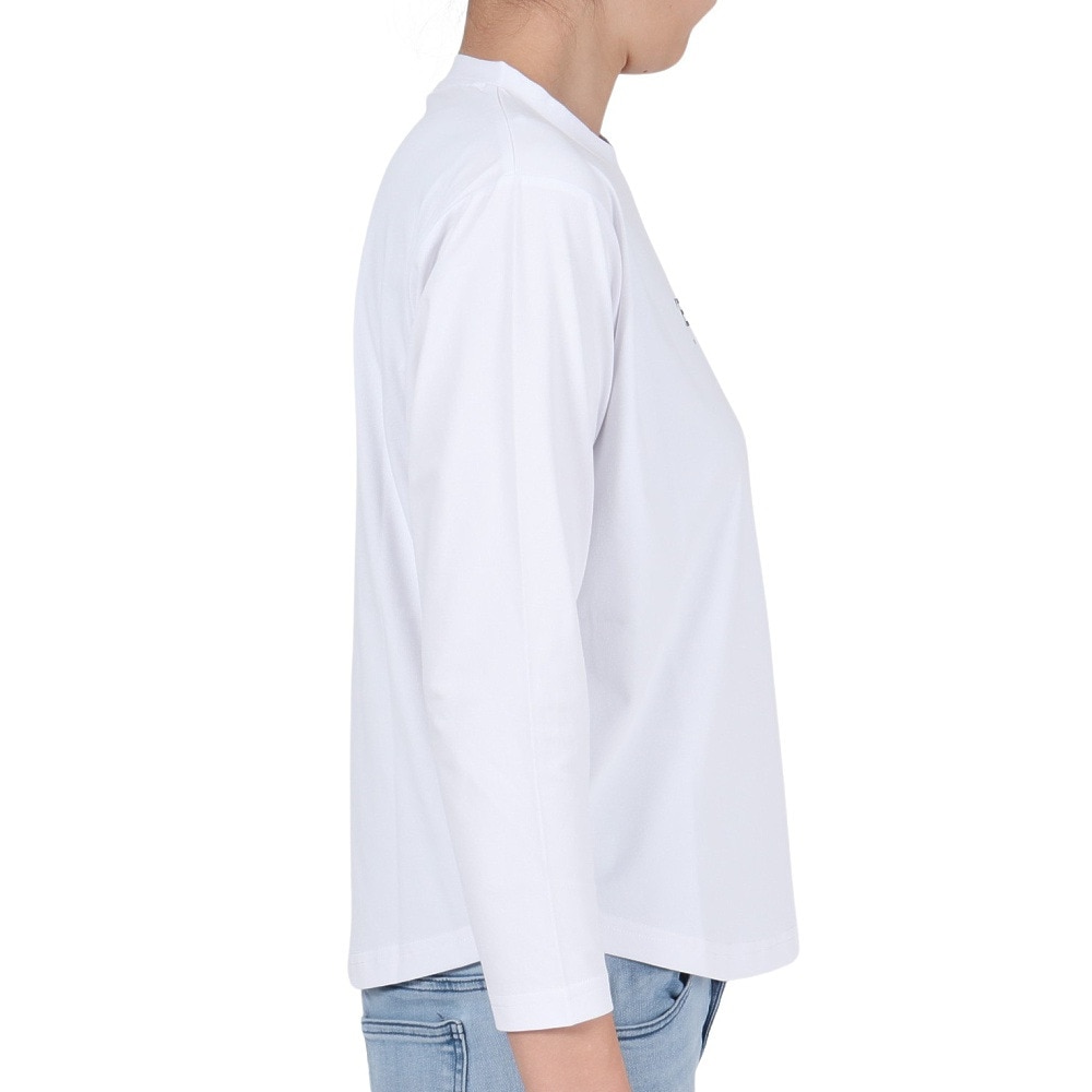 ロジャーエーガー（ROGEREGGER）（レディース）長袖Tシャツ ロンT HIKE RE23FUK5610003 WHT ホワイト