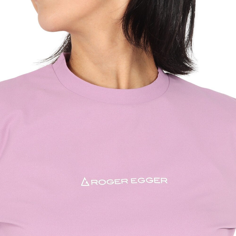 ロジャーエーガー（ROGEREGGER）（レディース）長袖Tシャツ ロンT ライトバン RE24SUK5620023 PNK