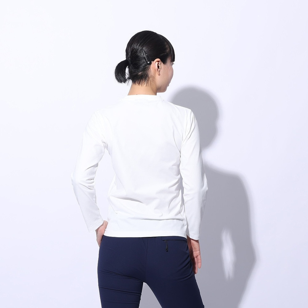 ロジャーエーガー（ROGEREGGER）（レディース）長袖Tシャツ ロンT ライトバン ロングスリーブ ティー RE24SUK5620023 WHT