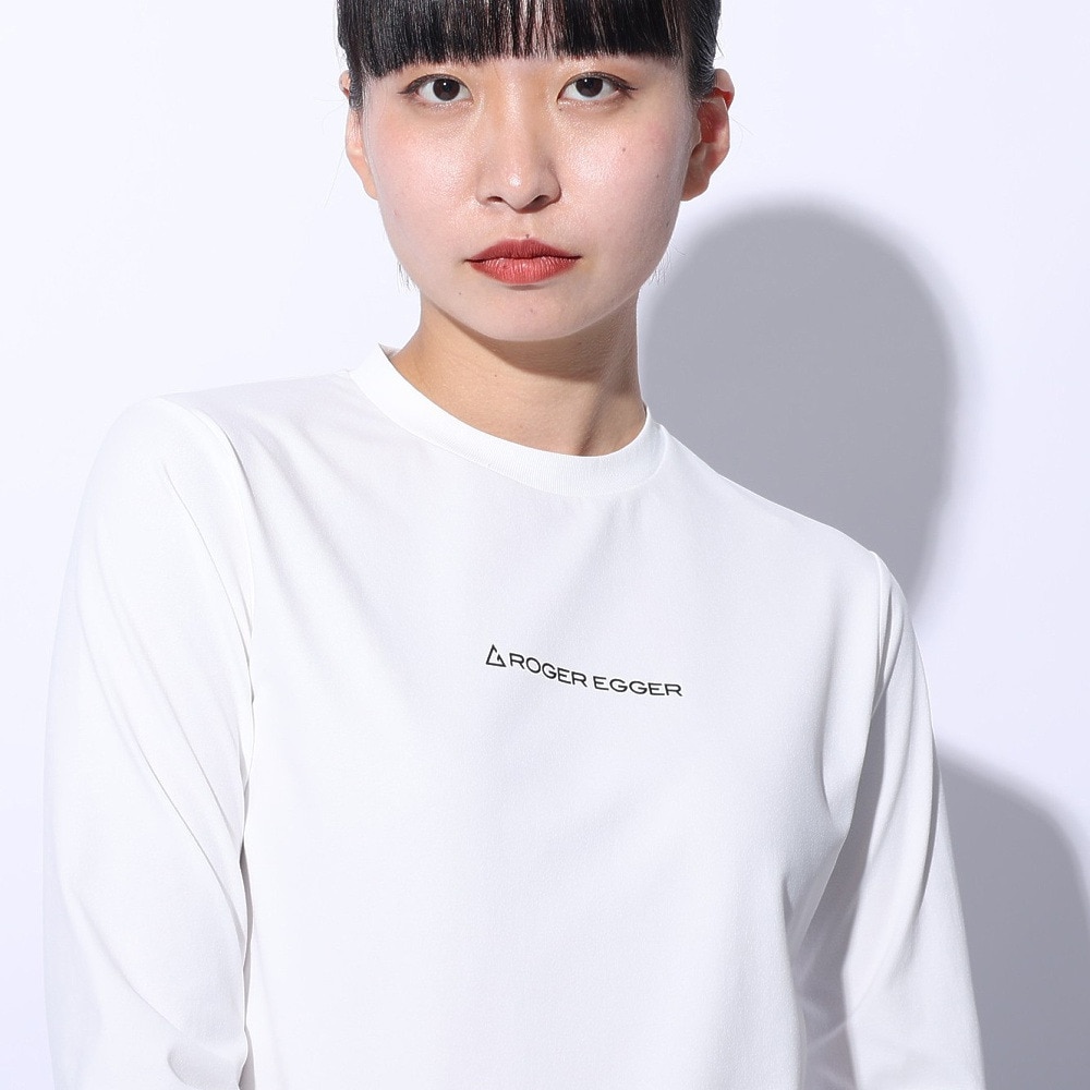 ロジャーエーガー（ROGEREGGER）（レディース）長袖Tシャツ ロンT ライトバン ロングスリーブ ティー RE24SUK5620023 WHT