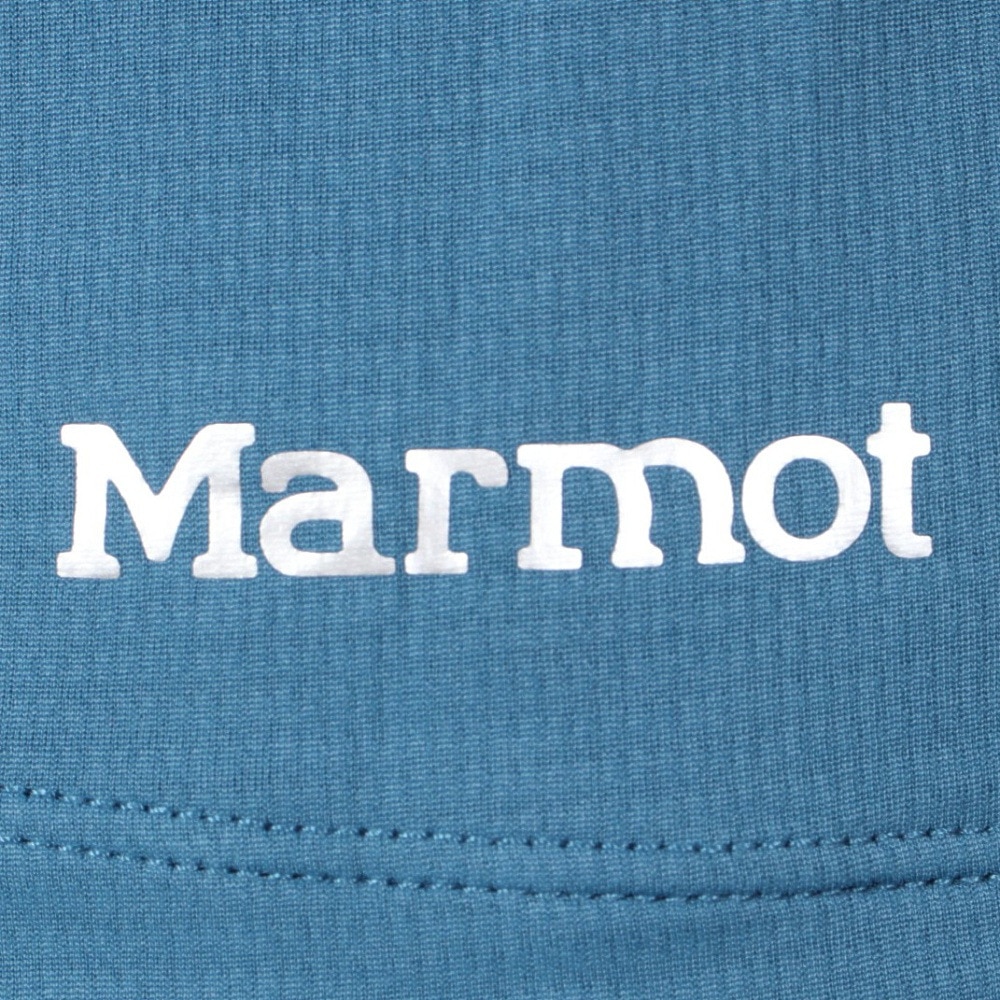 マーモット（Marmot）（レディース）接触冷感 ストレッチ 長袖Tシャツ ロンT ライムスキン ハーフジップ ロングスリーブシャツ TSSWC418-LBL