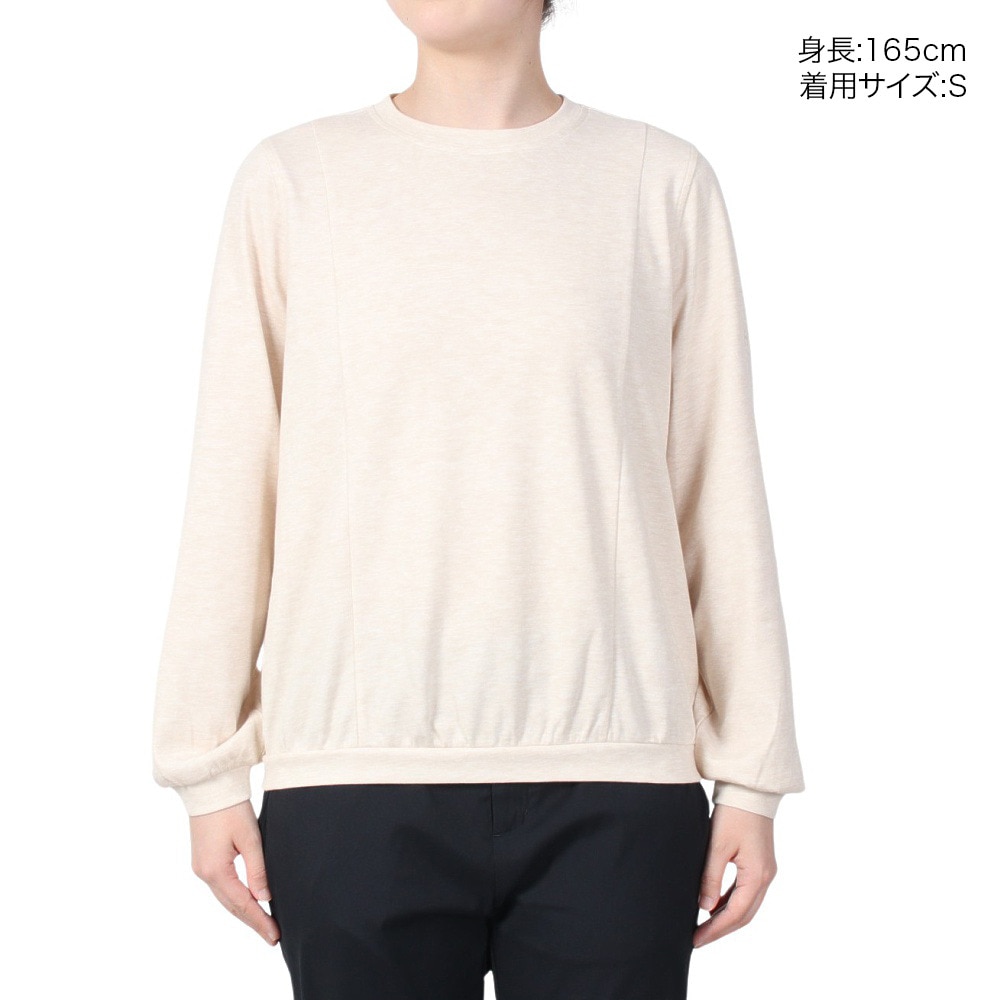 エーグル（AIGLE）（レディース）長袖Tシャツ ロンT 速乾 クルーネックTシャツ ZTFAY27-005