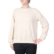 (レディース)長袖Tシャツ ロンT 速乾 クルーネックTシャツ ZTFAY27-005