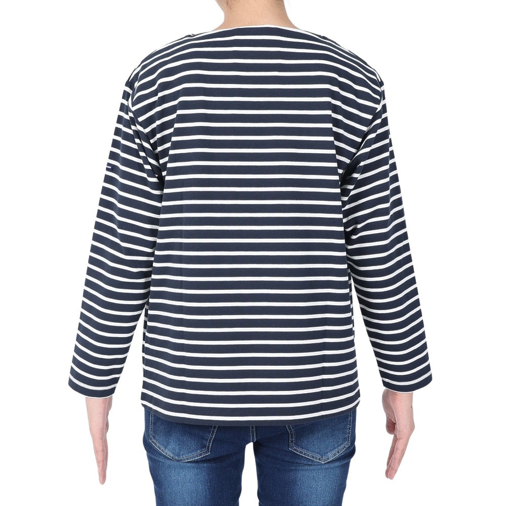 ヘリーハンセン（HELLY HANSEN）（メンズ、レディース）長袖Tシャツ ロンT ロングスリーブ HH マリンボーダーTシャツ HH32416 DO