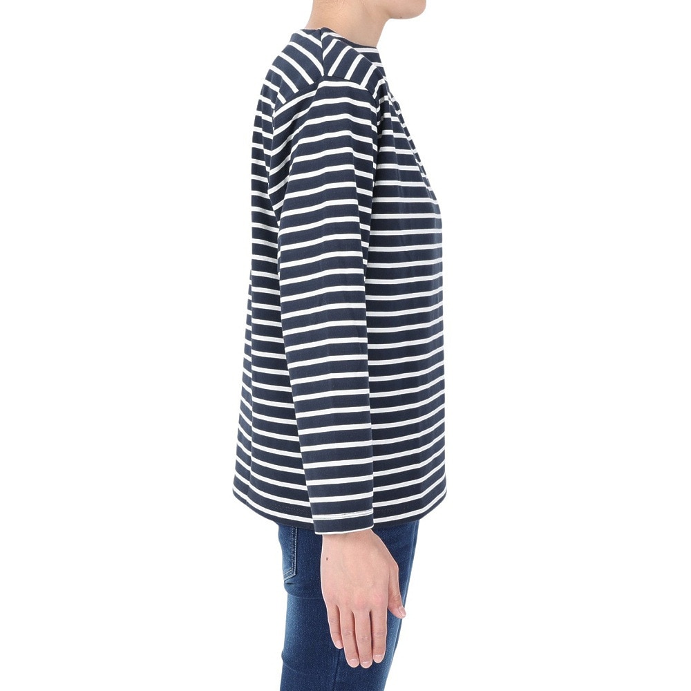 ヘリーハンセン（HELLY HANSEN）（メンズ、レディース）長袖Tシャツ ロンT ロングスリーブ HH マリンボーダーTシャツ HH32416 DO