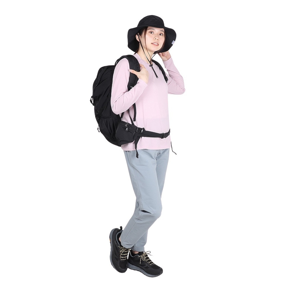POLEWARDS（レディース）長袖Tシャツ ロンT DRY COMFORT ロングスリーブ Tシャツ PW2RHB09 SPNK ピンク
