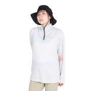(レディース)長袖Tシャツ ロンT ドライ COMFORT ハーフジップTシャツ PW2RHB10