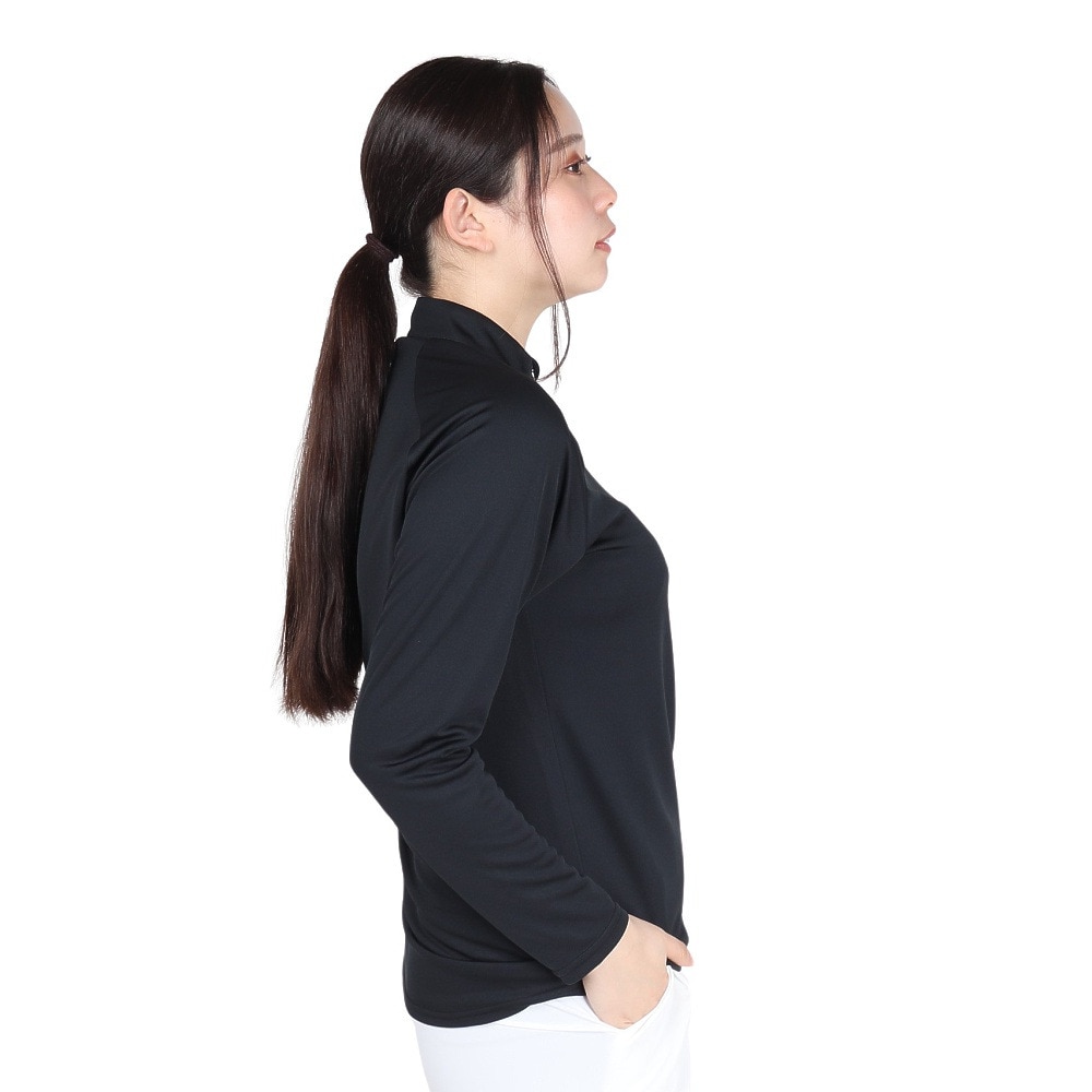 オンヨネ（ONYONE）（レディース）長袖Tシャツ ロンT ハイグレーター ハーフジップ ロングスリーブ OKJ85720 009