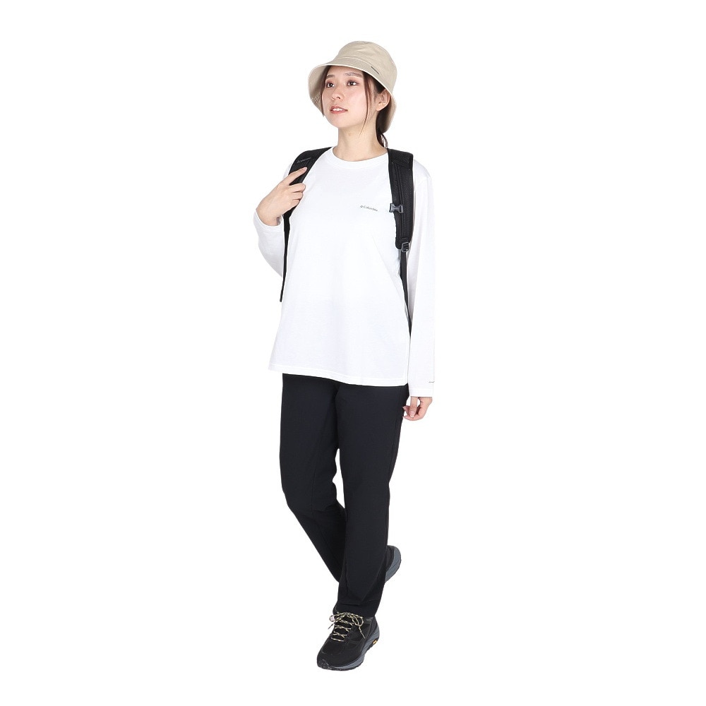 コロンビア（Columbia）（レディース）クレストトゥーフォレスト 長袖 クルーネックTシャツ PL0266 100