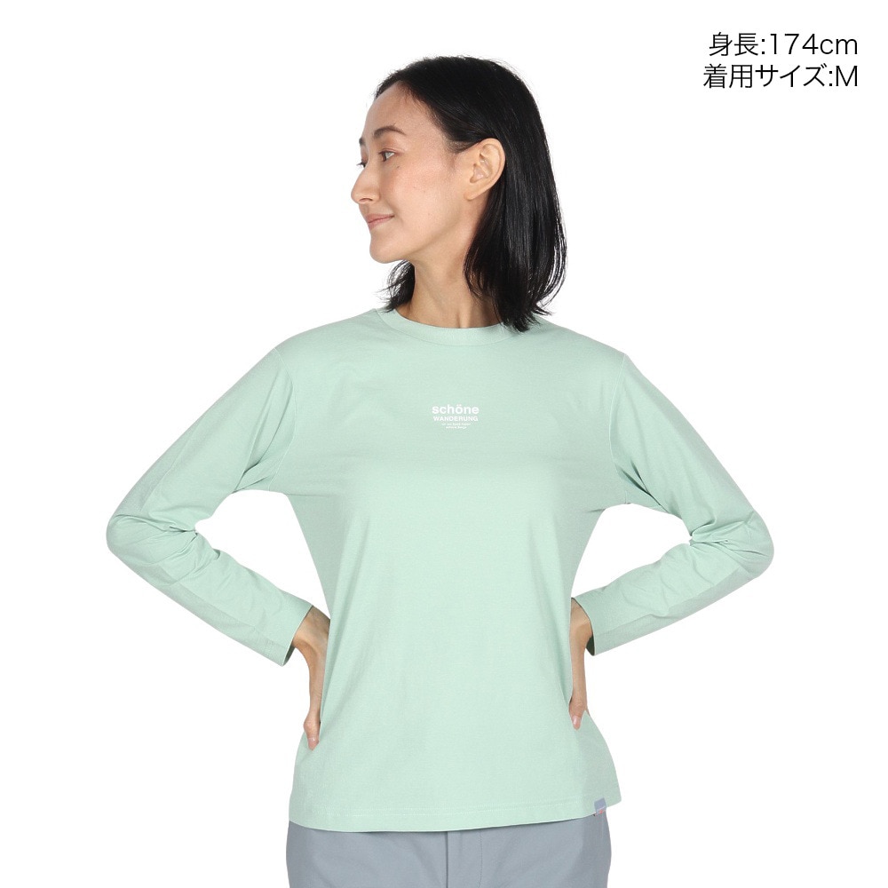 ロジャーエーガー（ROGEREGGER）（レディース）長袖Tシャツ ヴァンデルング ロングスリーブTシャツ RE24FUK5620007 CMC