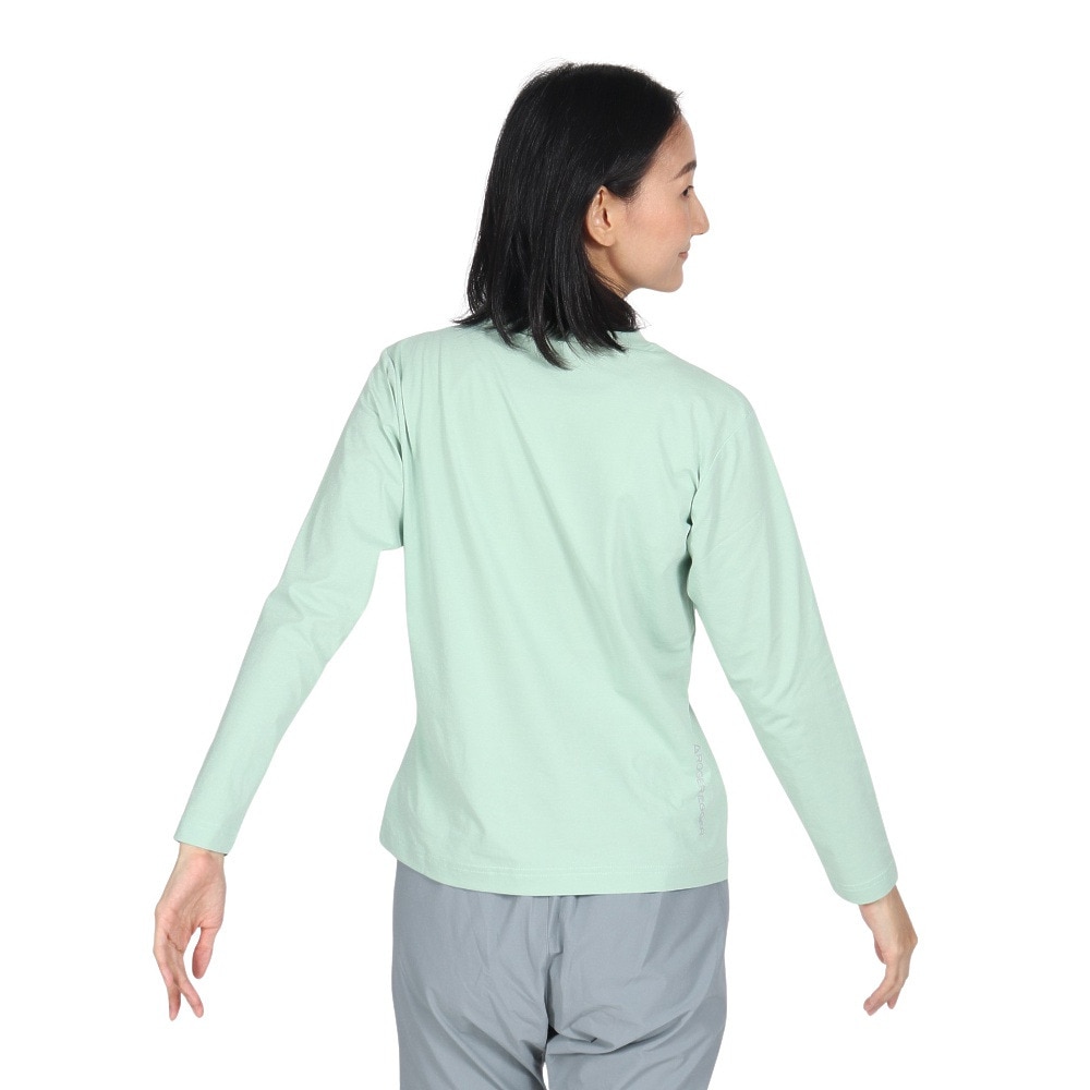 ロジャーエーガー（ROGEREGGER）（レディース）長袖Tシャツ ヴァンデルング ロングスリーブTシャツ RE24FUK5620007 CMC