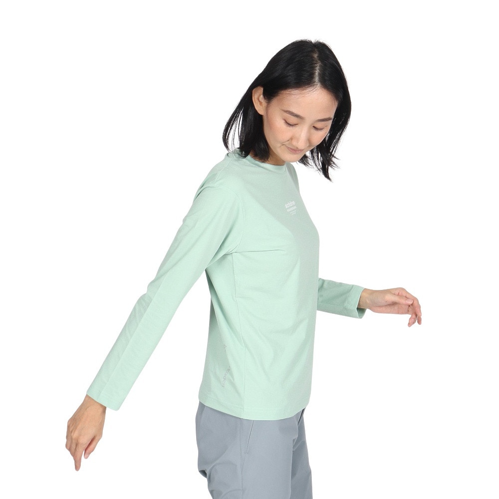 ロジャーエーガー（ROGEREGGER）（レディース）長袖Tシャツ ヴァンデルング ロングスリーブTシャツ RE24FUK5620007 CMC