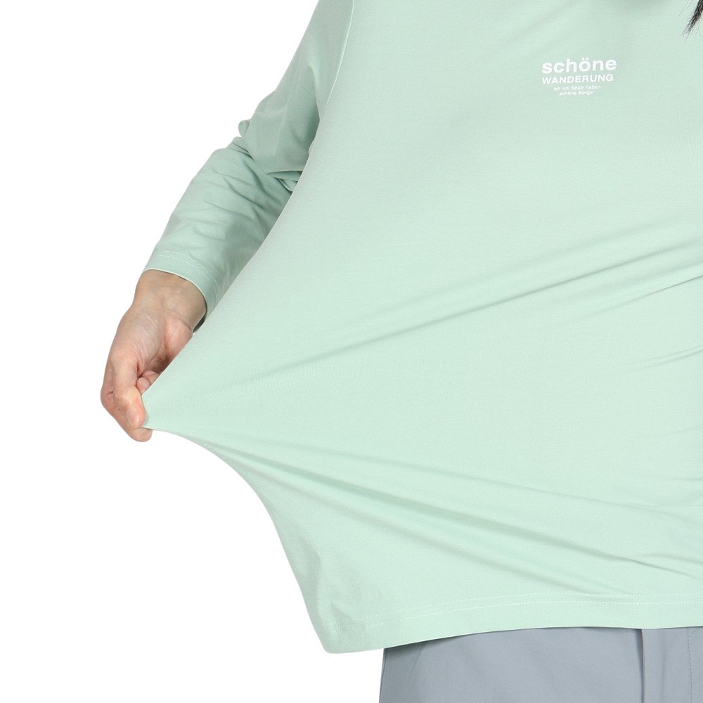 ロジャーエーガー（ROGEREGGER）（レディース）長袖Tシャツ ヴァンデルング ロングスリーブTシャツ RE24FUK5620007 CMC