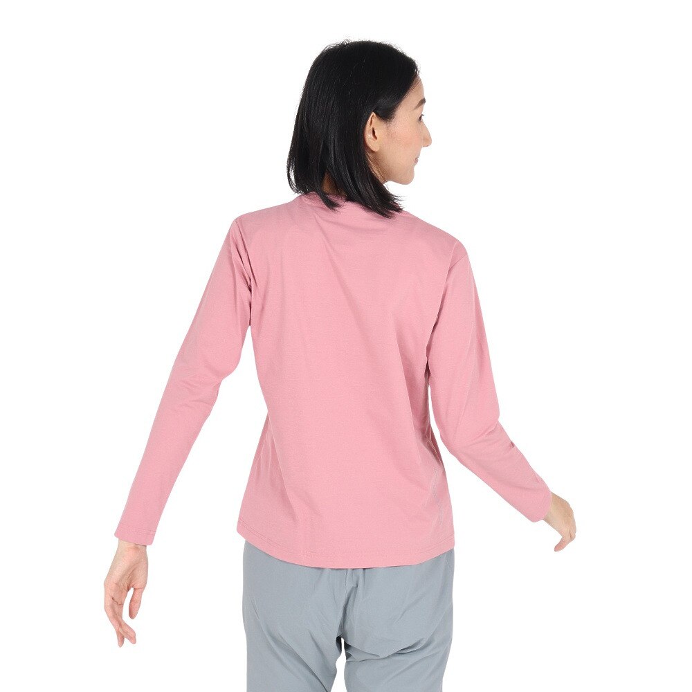ロジャーエーガー（ROGEREGGER）（レディース）長袖Tシャツ ヴァンデルング ロングスリーブTシャツ RE24FUK5620007 DPNK