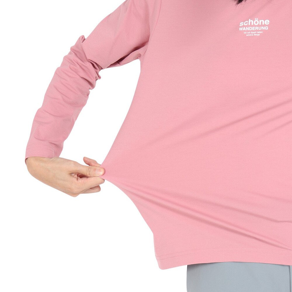ロジャーエーガー（ROGEREGGER）（レディース）長袖Tシャツ ヴァンデルング ロングスリーブTシャツ RE24FUK5620007 DPNK