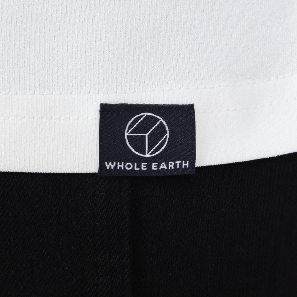 ホールアース（Whole Earth）（レディース）ロンT プリント長袖Tシャツ hike WE2SDZ35 WHT