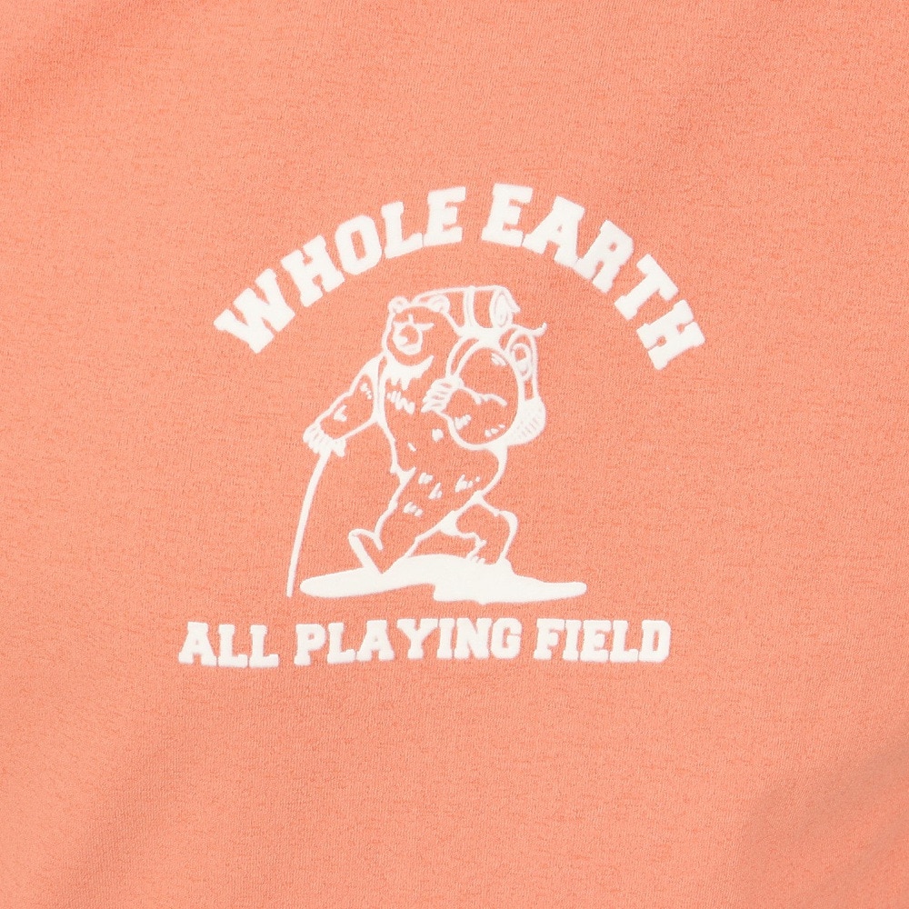 ホールアース（Whole Earth）（レディース）ロンT G プリント長袖Tシャツ bear WE2SDZ36 SMP