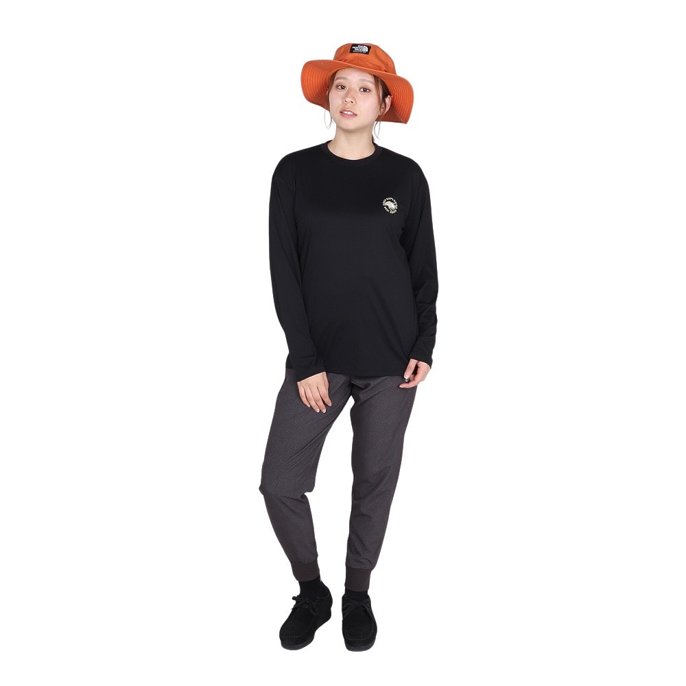 ザ・ノース・フェイス（THE NORTH FACE）（レディース）長袖Tシャツ ロンT ロングスリーブウォータースムースティー NTW12432 K