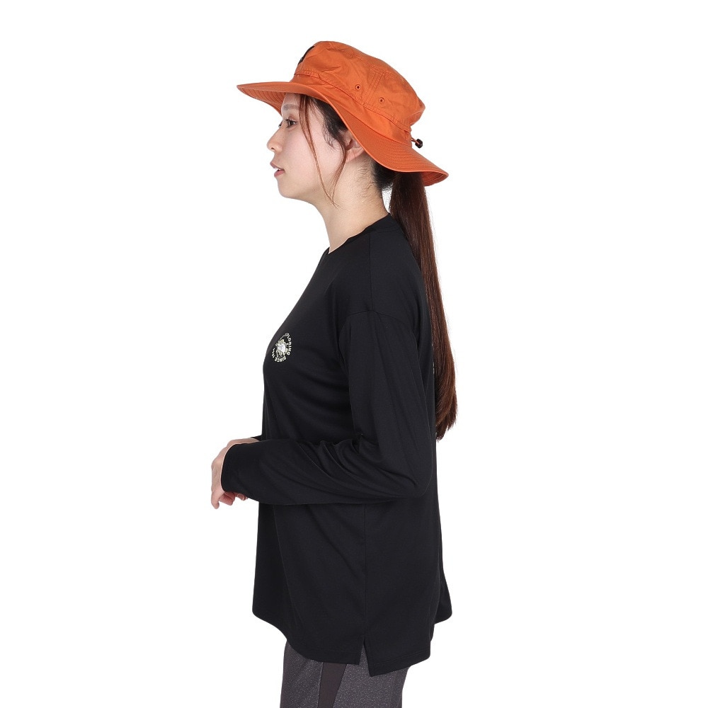 ザ・ノース・フェイス（THE NORTH FACE）（レディース）長袖Tシャツ ロンT ロングスリーブウォータースムースティー NTW12432 K